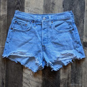 Levi's 501 High Rise Denim Shorts NWOT